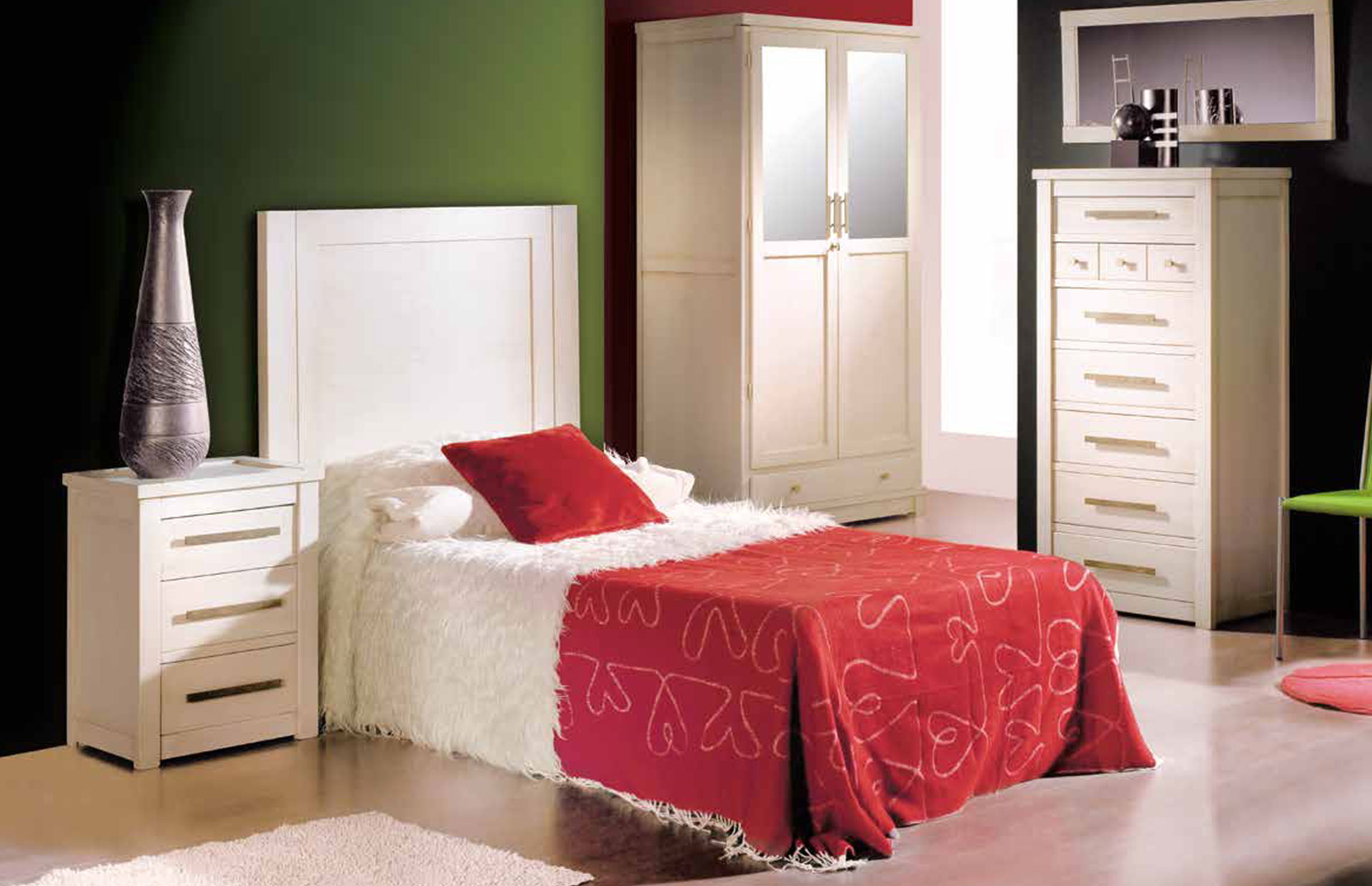 Muebles de madera para dormitorio juvenil